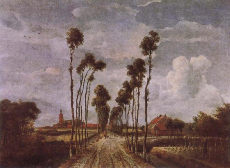 Meindert Hobbema The Avenue at Middlehamis oil painting image
